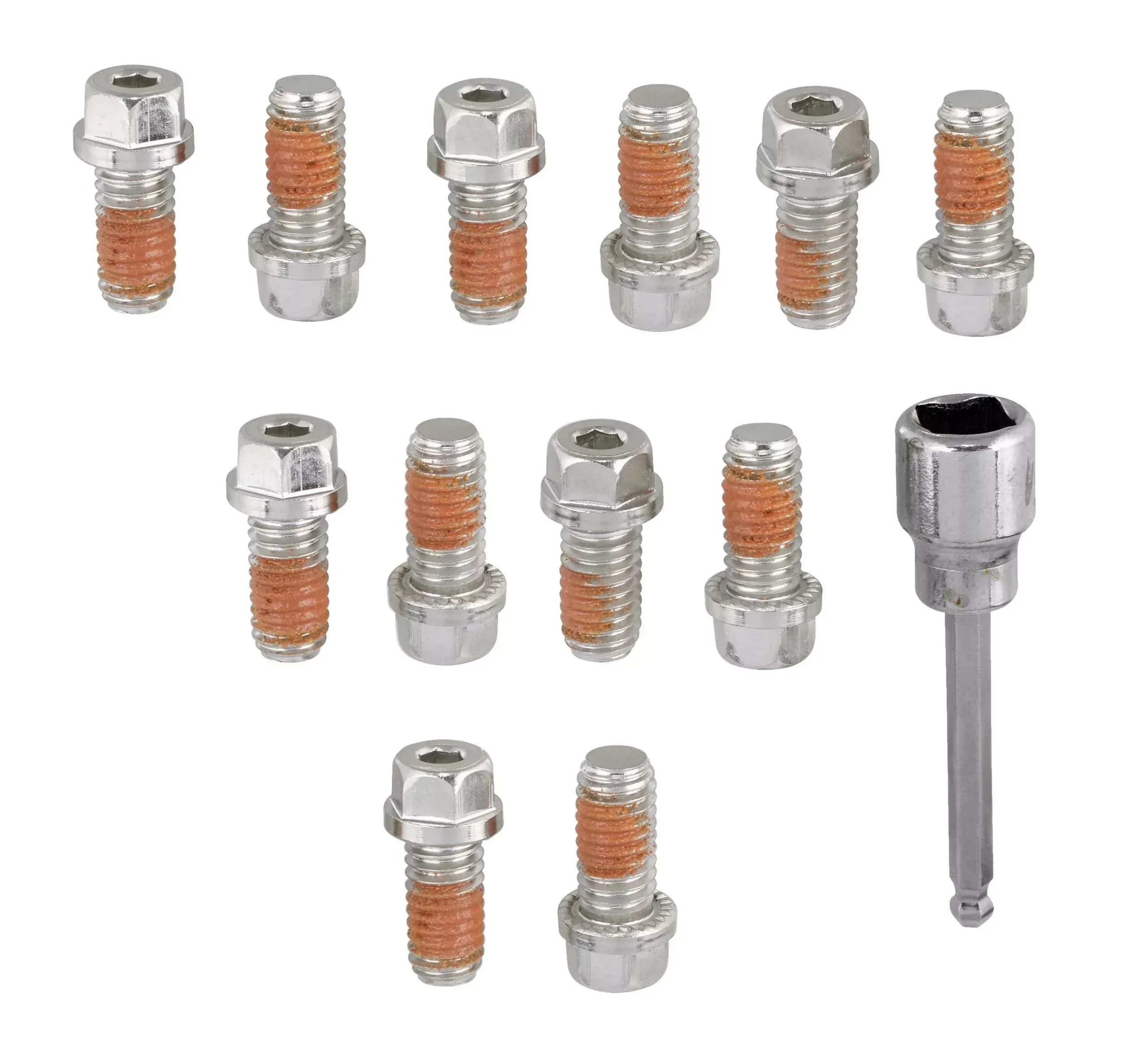 Locking Header Bolt Kit 3/8-16 x 3/412pk