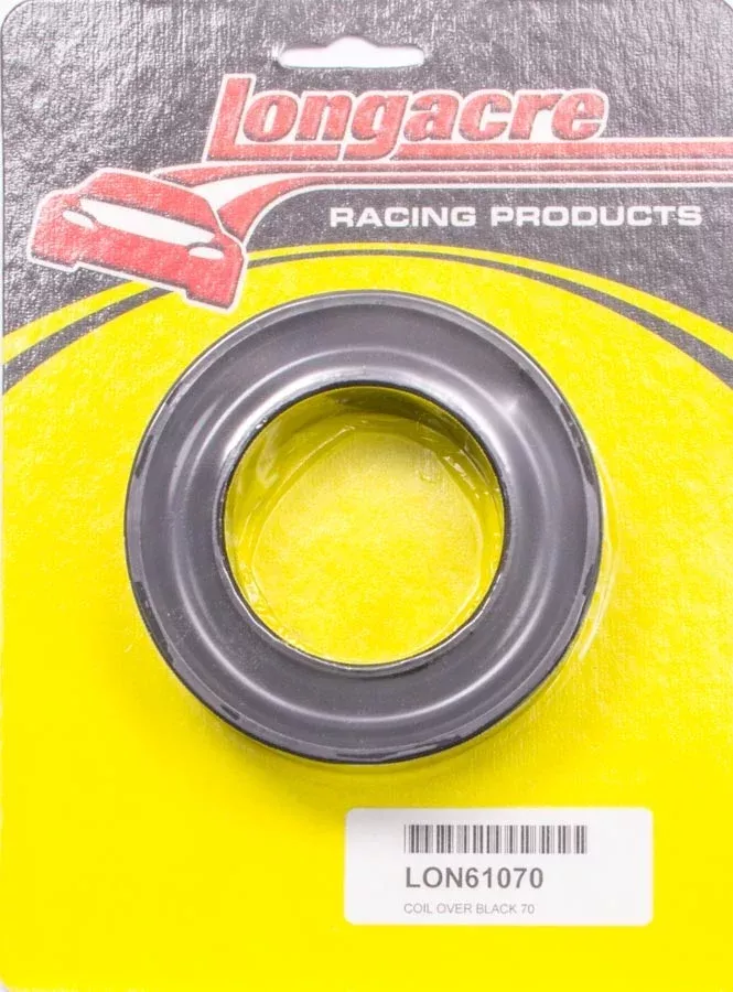 Longacre - Coil Over Spring Rubber Black 70