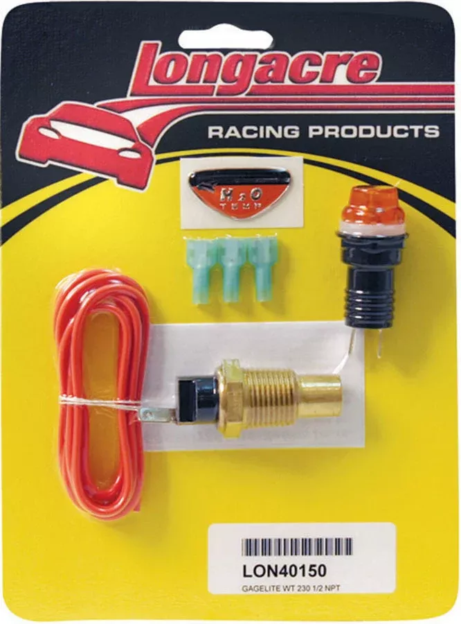 Longacre - Gagelite Kit W/T 1/2in. NPT 230 Deg