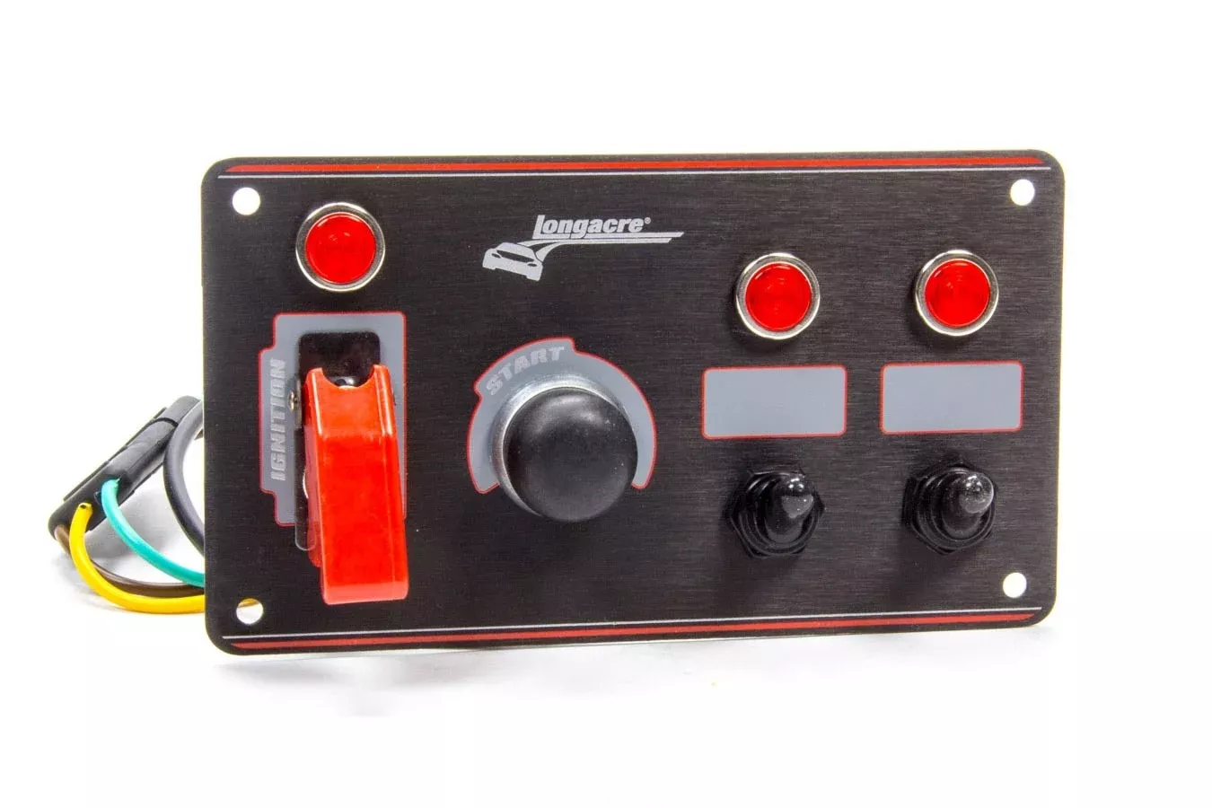 Longacre - Ignition Panel Black w/2 Acc. and Pilot Light