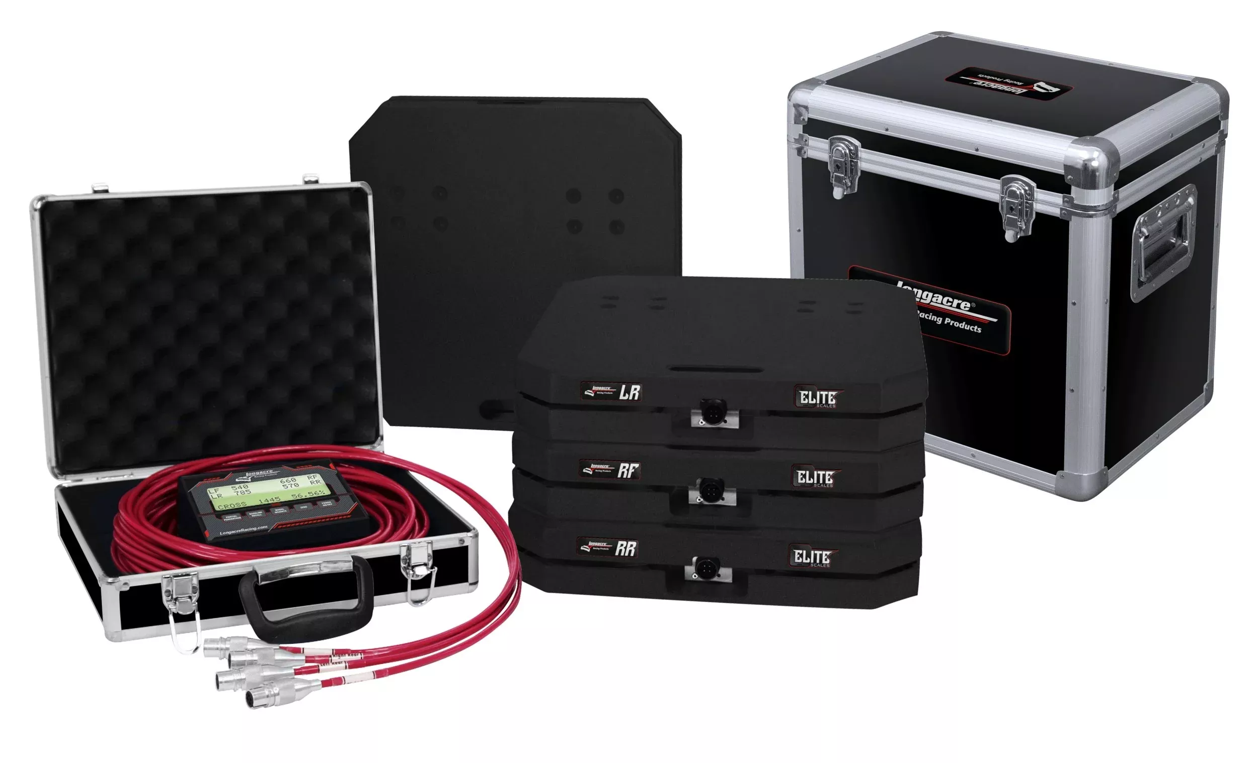 Longacre - Scale Set Elite Wired 15in Pads 1800lbs