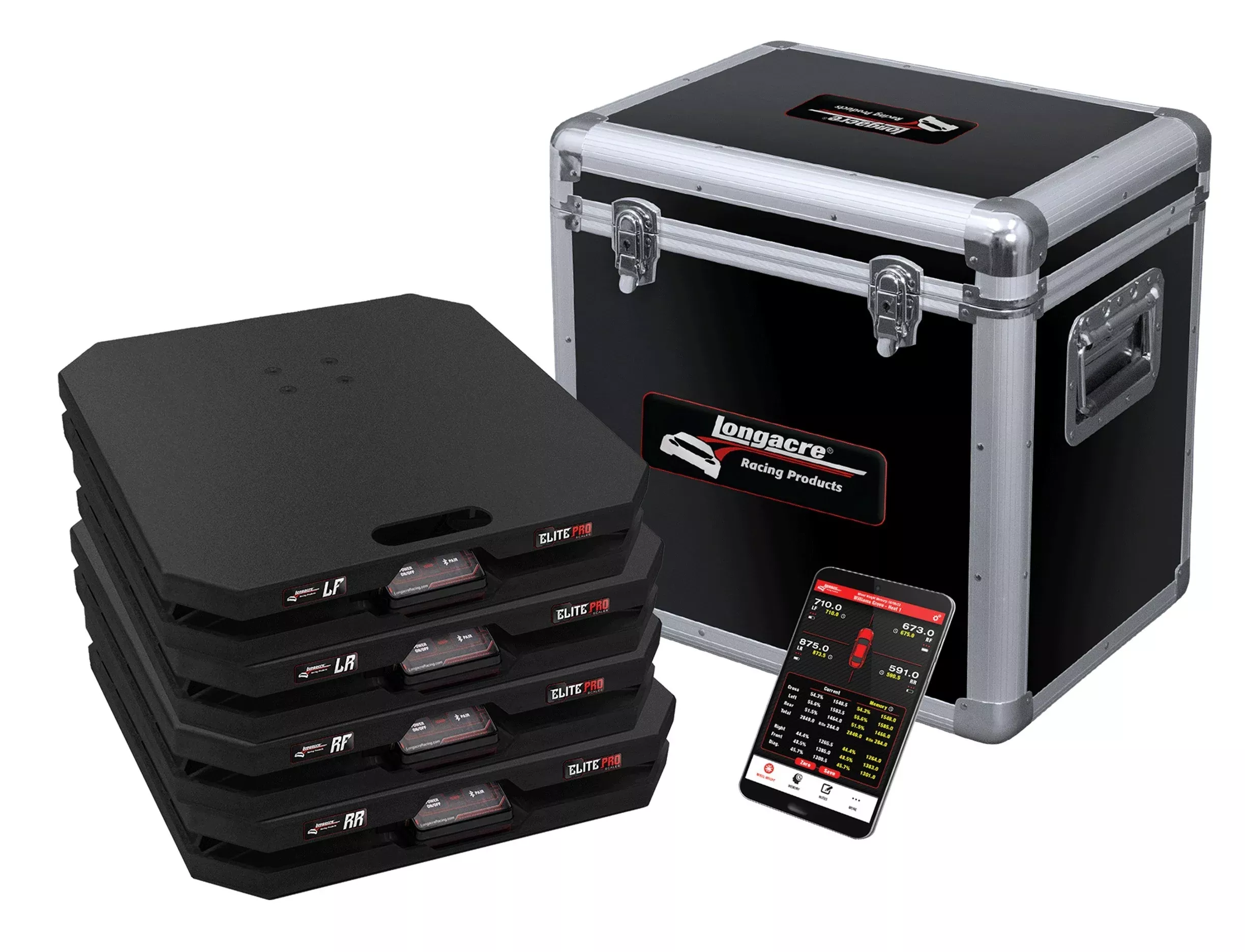 Longacre - Scale Set Elite Wireless 15in Pads 1500lbs
