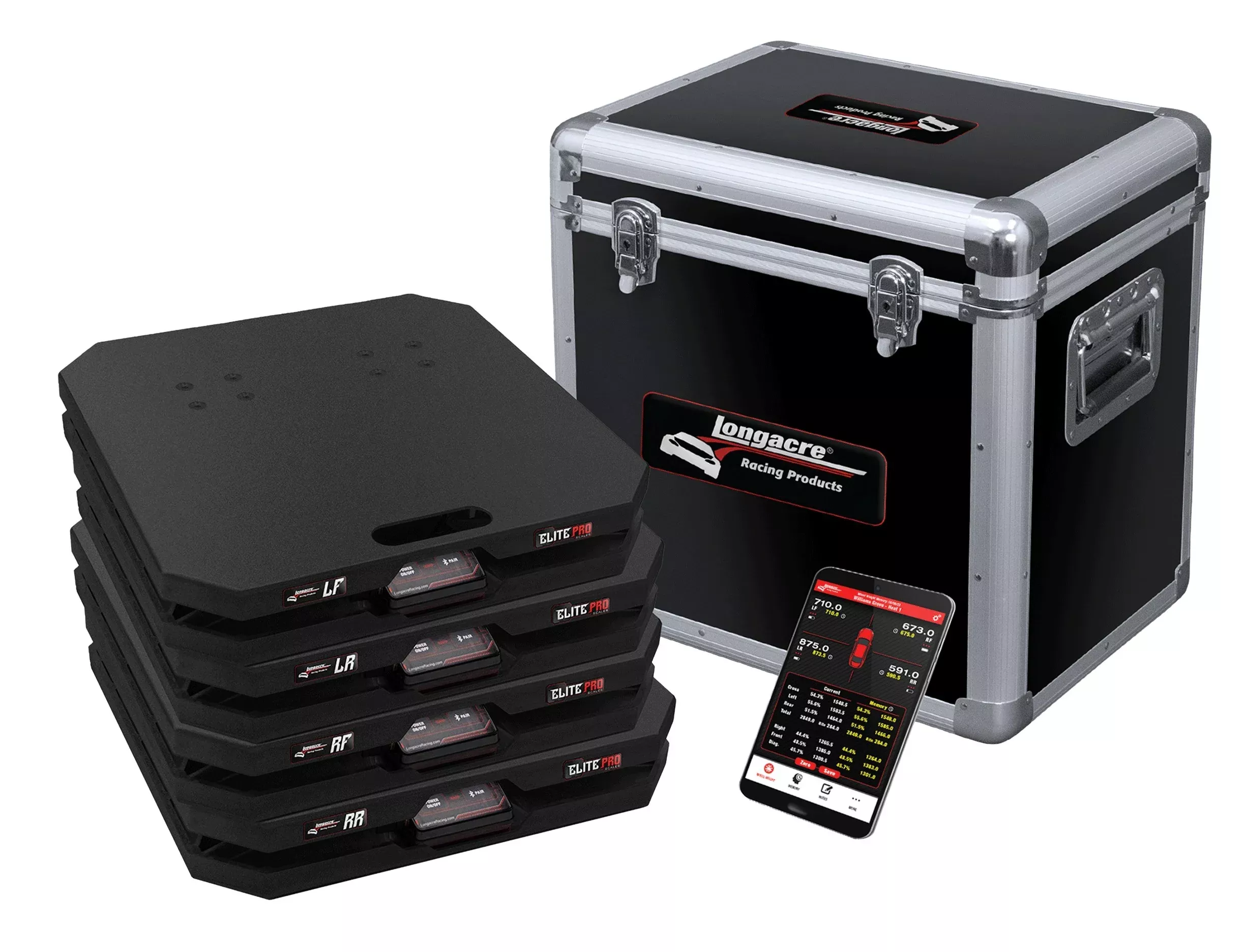 Longacre - Scale Set Elite Wireless 15in Pads 3000lbs
