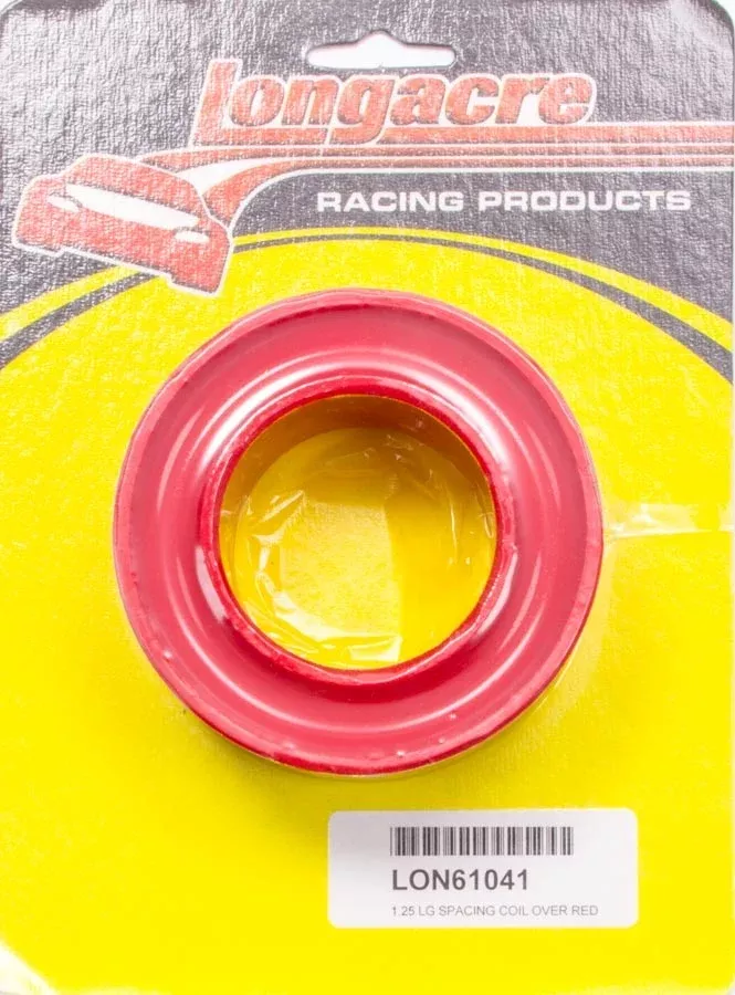 Longacre - Spring Rubber Large Space Red 40lb