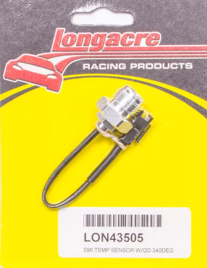 Longacre - Temp Sensor 340deg w/ QD Lead & Manifold Fitt