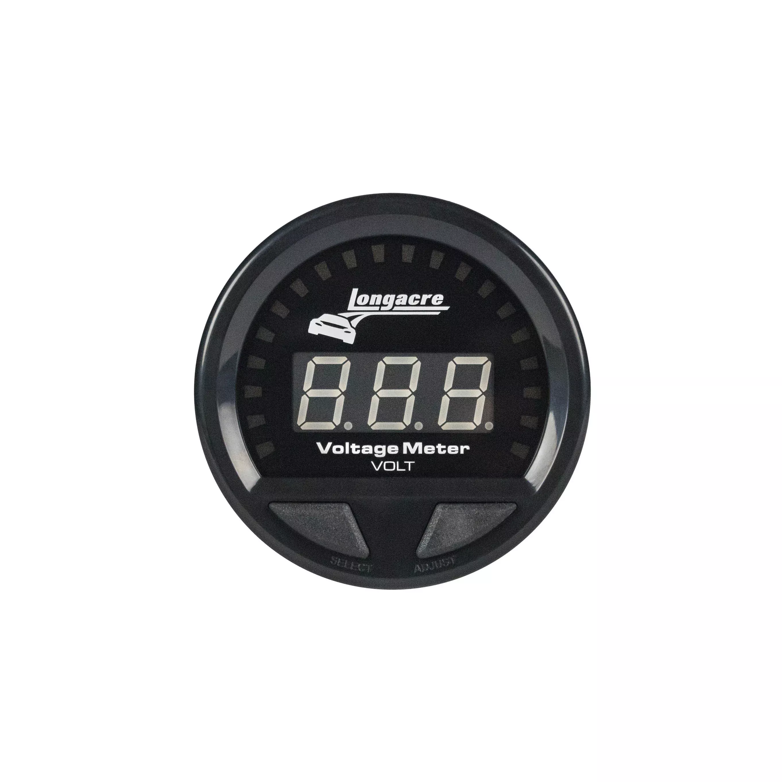 Longacre - Waterproof LED Volt Gauge 8-18v