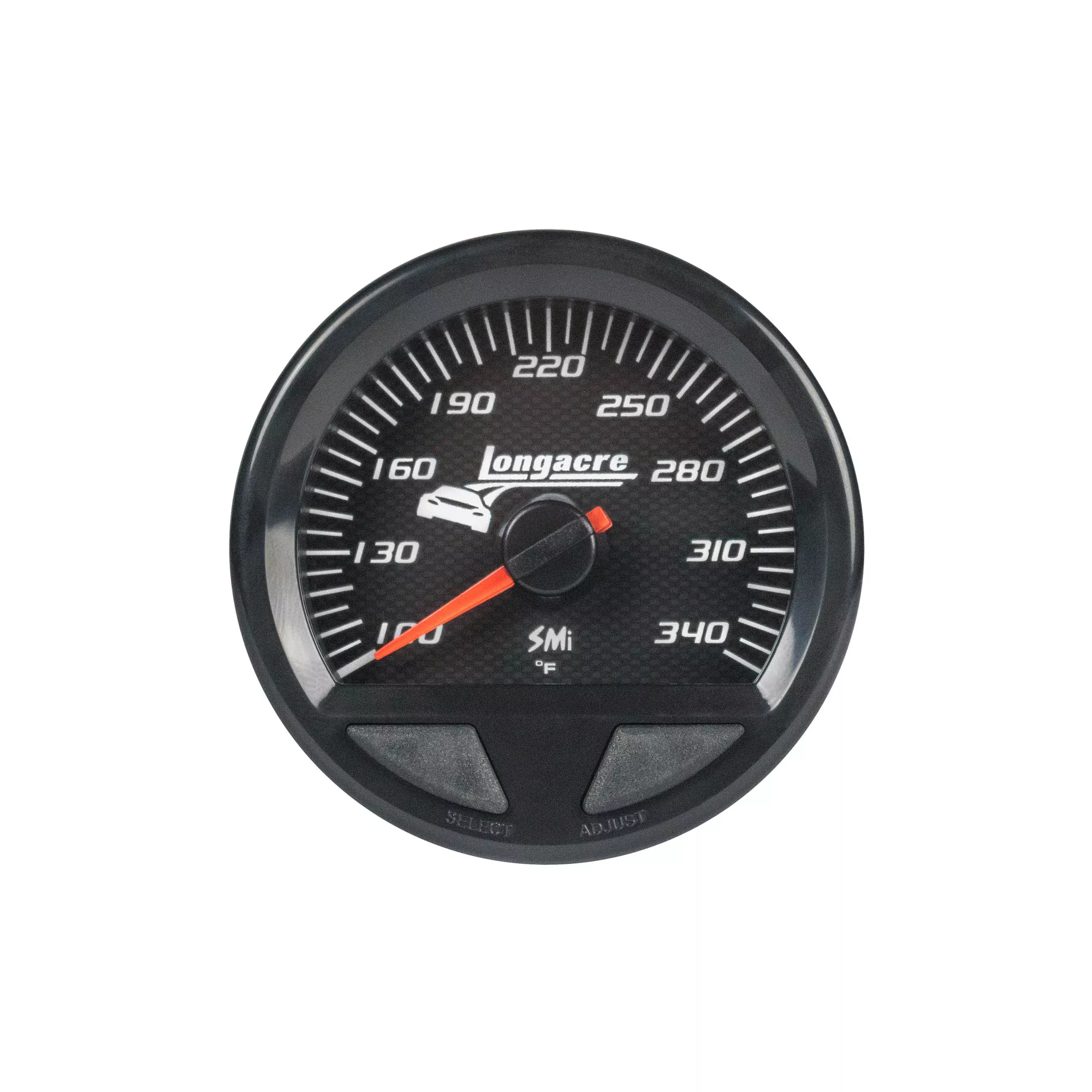Longacre - Waterproof SMI Oil Temp Gauge 100-340f