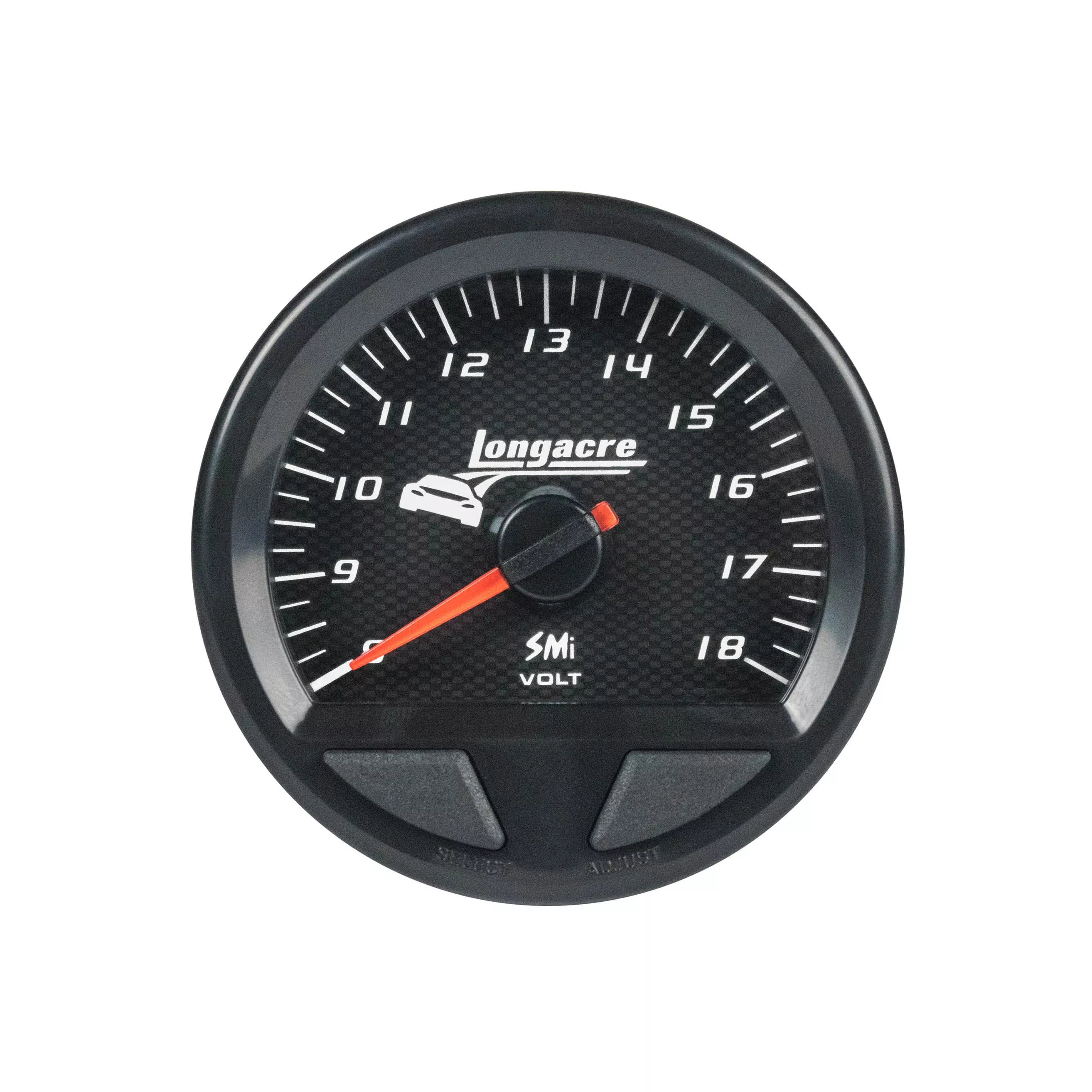 Longacre - Waterproof SMI Volt Gauge 8-18v