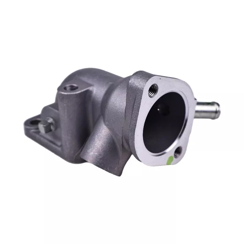 Lower Housing Thermostat Flange 6674167 19223-72705 for Kubota Engine V2203 V2003T Bobcat Excavator 325 328 331 334 337 341