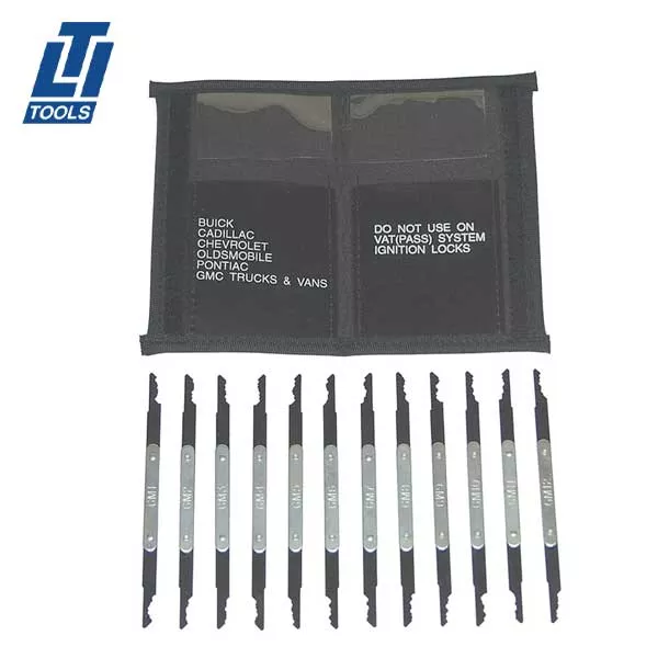 LTI Tools - LT-280 -GM Rocker Lock Pick Set