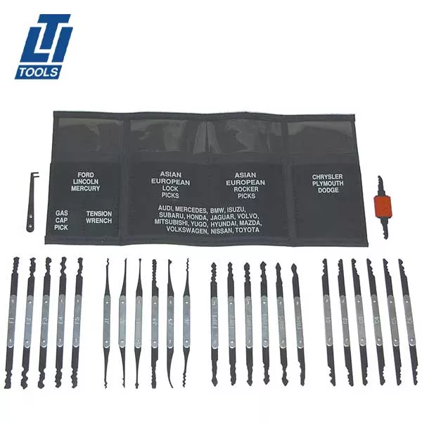 LTI Tools - LTI-340A - AutoMaster Super Lock Pick Set - 23 Pieces