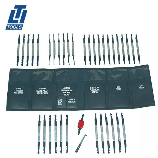 LTI Tools - LTI-620 - Grand Master Lock Pick Set - 35 Pieces