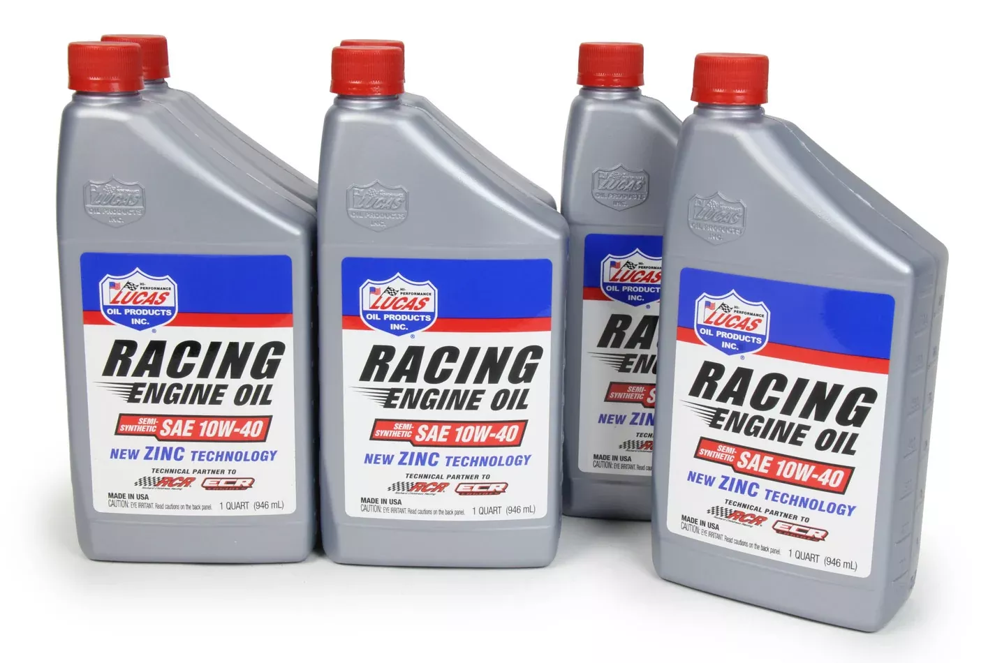 Lucas Oil Products - 10w40 Semi Synthetic Racing Oil Case 6x1 Qt.