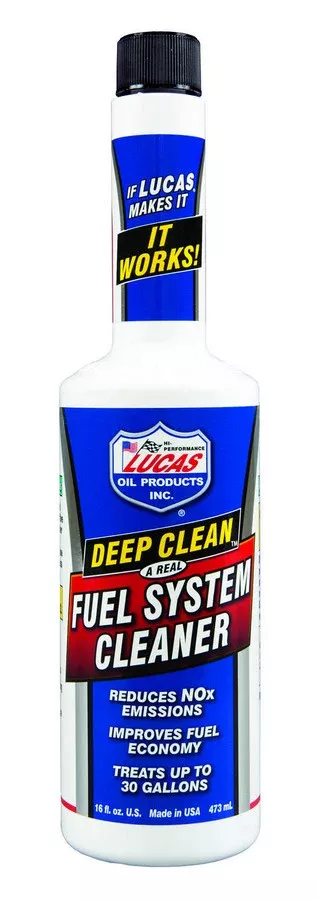 Lucas Oil Products - Deep Clean Fuel System Cleaner 16 Ounce Bottle