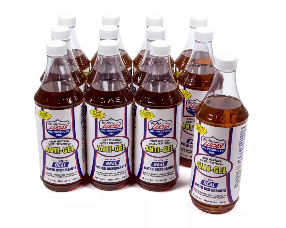 Lucas Oil Products - Diesel Treatment Anti Gel Case 12 x 1 Quart