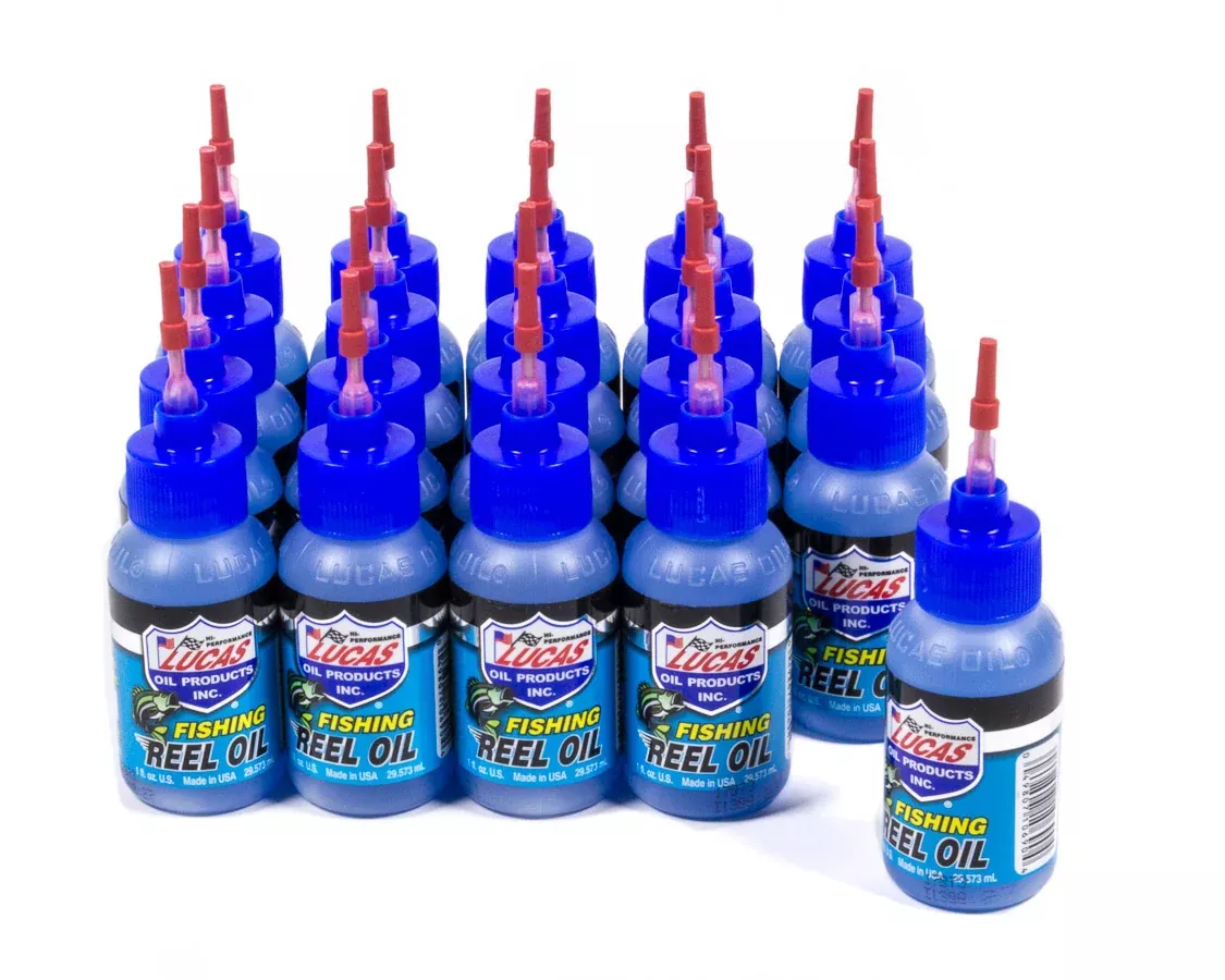 Lucas Oil Products - Fishing Reel Oil Case 20 x 1 Ounce