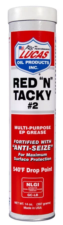 Lucas Oil Products - Red-N-Tacky Gre 14 oz Tube