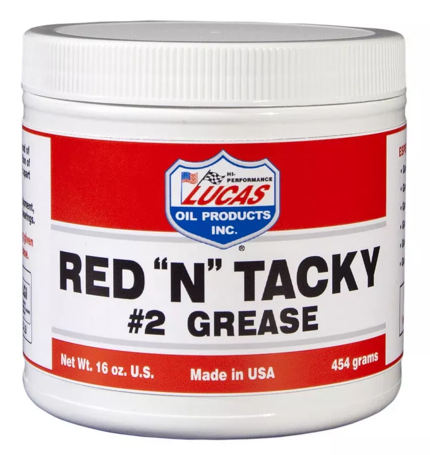 Lucas Oil Products - Red N Tacky Grease 1lb Tub