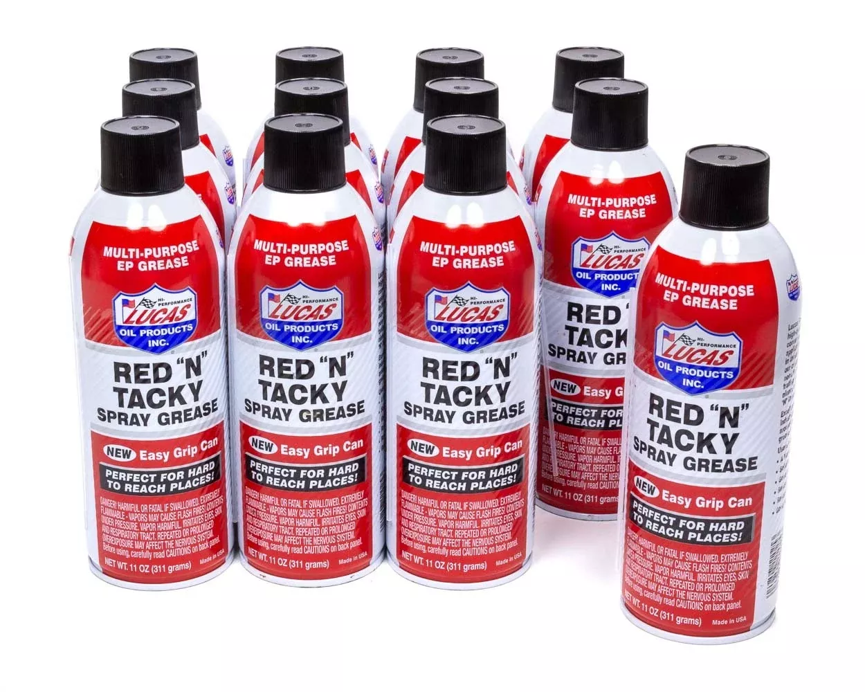 Lucas Oil Products - Red-N-Tacky Spray Grease Temp Disc 5/21