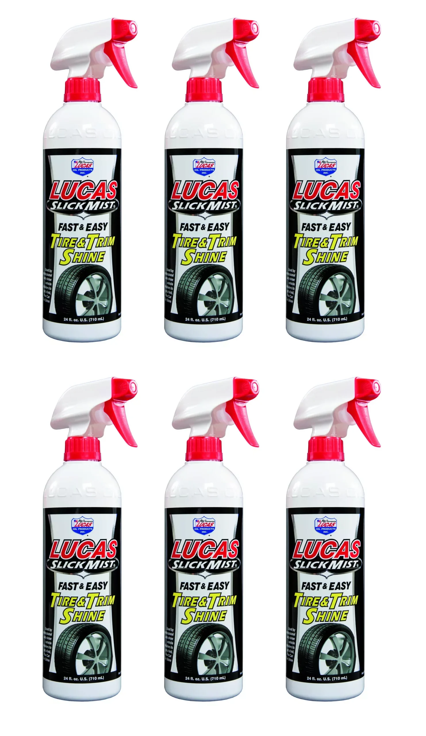 Lucas Oil Products - Slick Mist Tire & Trim Shine 6x24oz