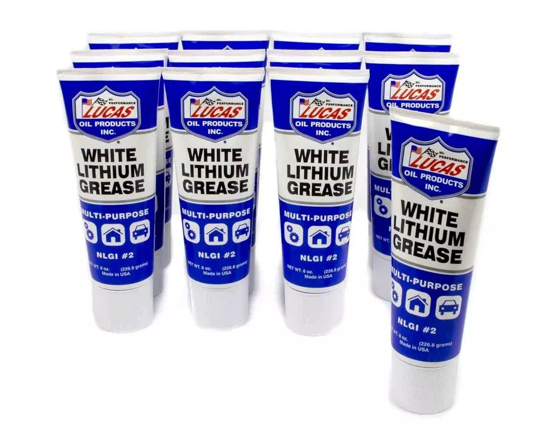 Lucas Oil Products - White Lithium Grease 12x8 Ounce
