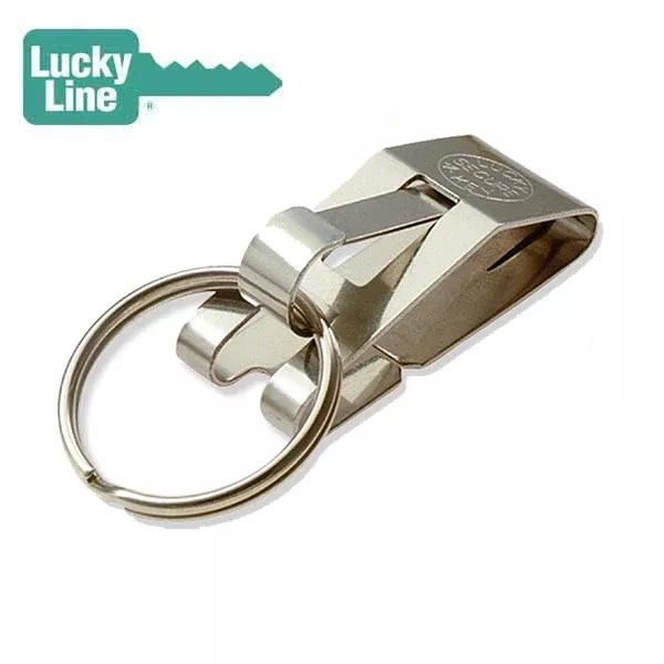 LuckyLine - 40501 - Secure-A-Key Slip On - Spring Stainless Steel - 1 Pack