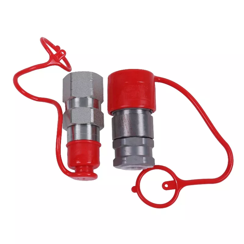 Male & Female Flat Face Coupler Kit 153-2995 153-2994 for Caterpillar CAT Excavator Loader Truck