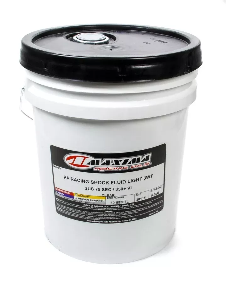 Maxima - 3w Racing Shock Oil 5 Gallon Pail