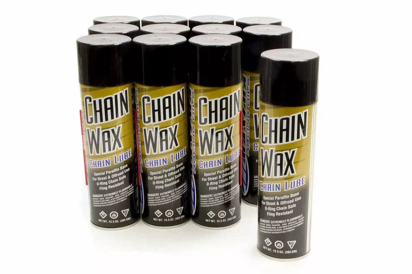 Maxima - Chain Wax Chain Lube Case 12x13.5oz