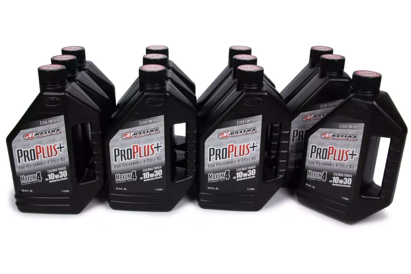 Maxima - Pro Plus+ 10w30 Syntheti c Case 12 x 1 Liter