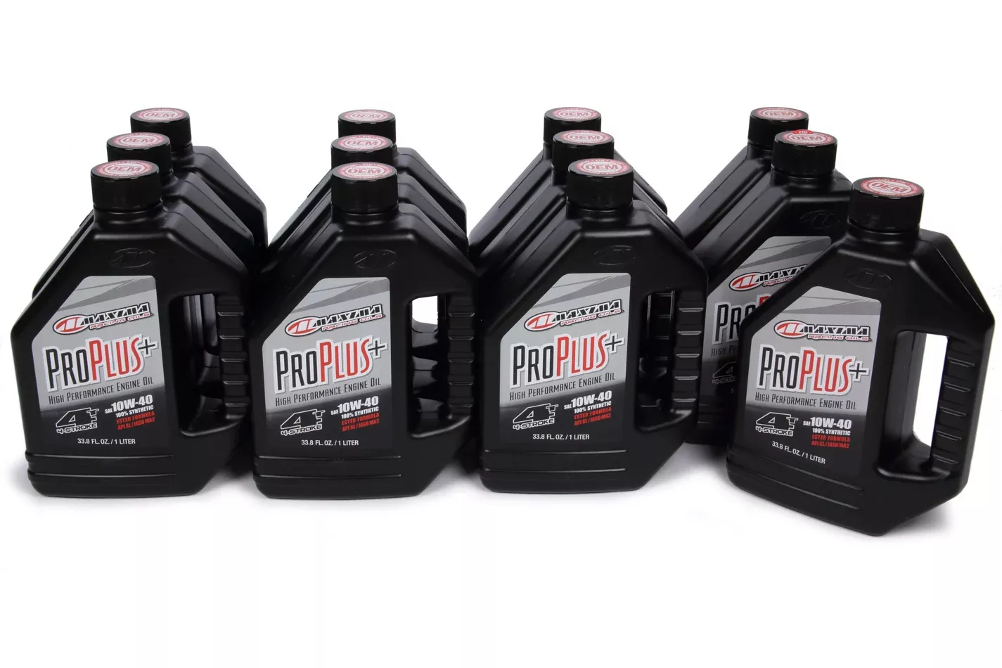 Maxima - Pro Plus+ 10w40 Syntheti c Case 12 x 1 Liter