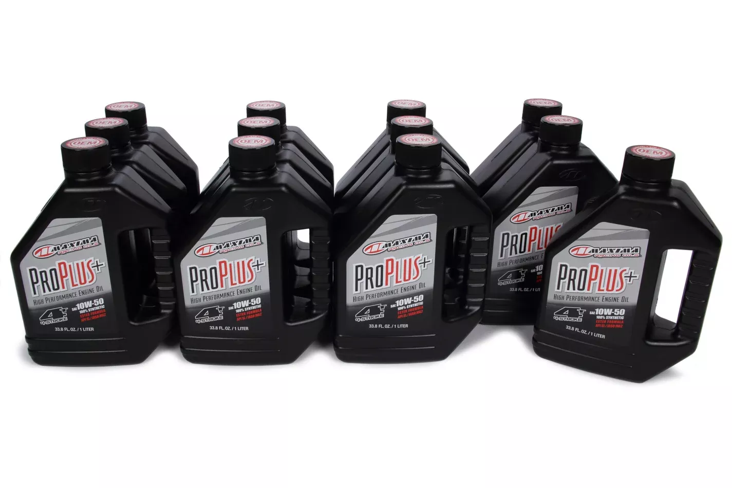 Maxima - Pro Plus+ 10w50 Syntheti c Case 12 x 1 Liter