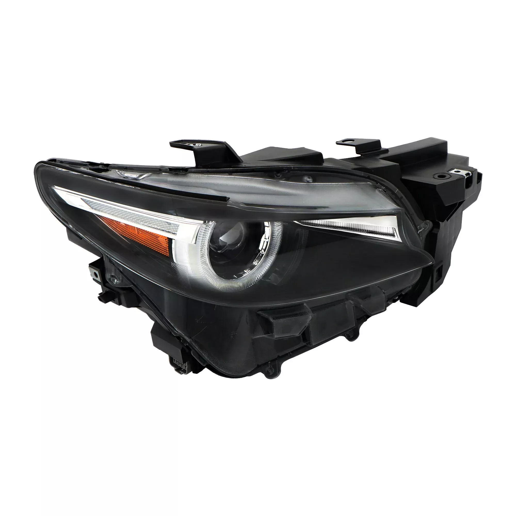 For Mazda CX-9 GS/GT 2016-2019-23 Headlight FULL LED Black Headlamp w/AFS Right