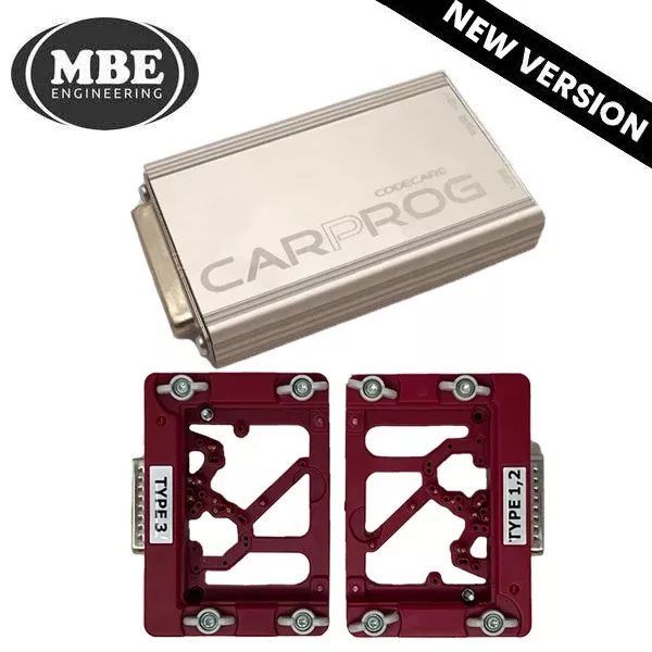 MBE - CARPROG IMMO & Mercedes SKREEM Click'n Go Adapters Set Bundle (Includes 1 Year Subscription)