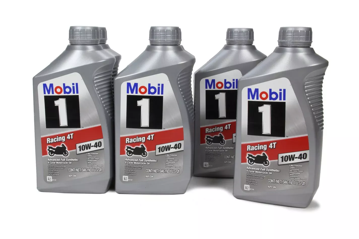 Mobil 1 - 10w40 Motorcycle Oil Case 6x1 Quart