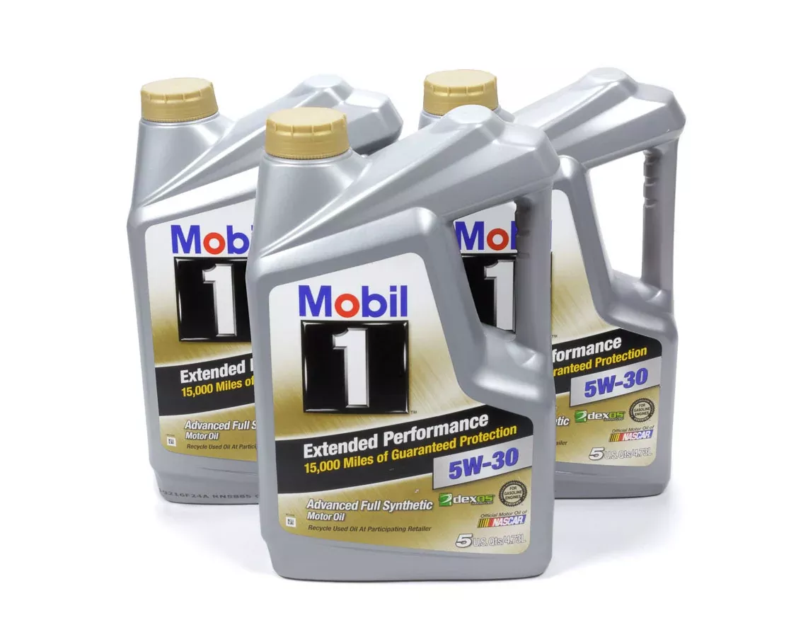 Mobil 1 - 5w30 EP Oil Case 3x5 Qt Bottles Dexos