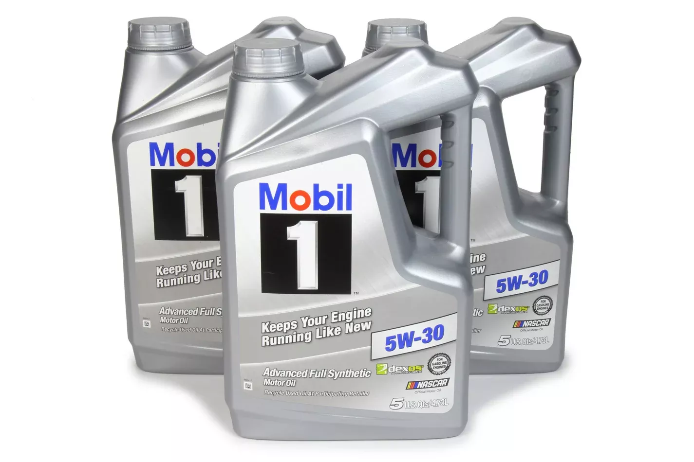 Mobil 1 - 5w30 Synthetic Oil Case 3x5 Qt Bottles Dexos