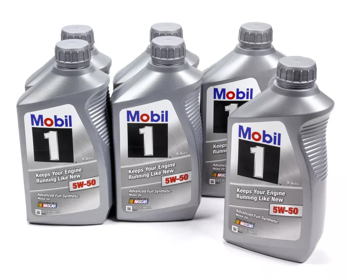 Mobil 1 - 5w50 Synthetic Oil Case 6x1 Qt. FS X2