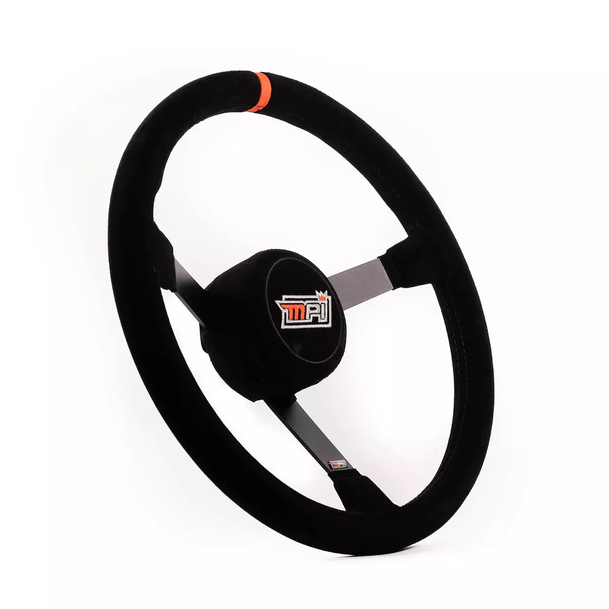 MPI - 14in 3-Bolt LW Steel Whe el Suede W/Thumb Insert