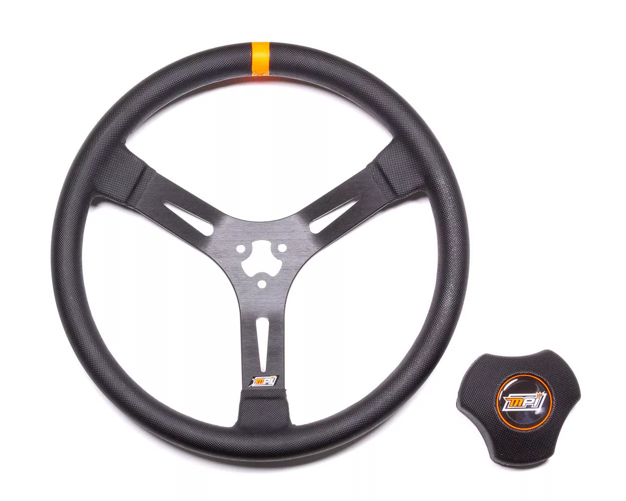 MPI - 15in Dished LW Alum Wheel With Center Pad