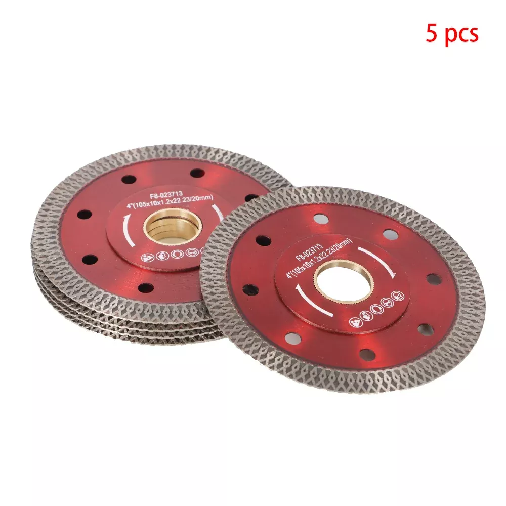 New 4" Thin Dry Wet Diamond Porcelain Saw Blades Ceramic Cutting Disc Wheels