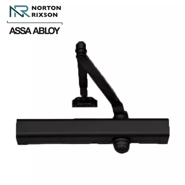 Norton - 8301 - Tri-Packed Manual Door Closer - Back Check Function - PA Bracket/Regular/Top Jamb - Adjustable Arm - Adjustable Sizes 1-6 - Satin Aluminum - Fire Rated - Grade 1