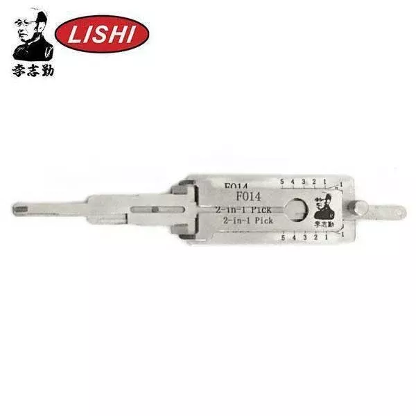 ORIGINAL LISHI - H50 FO14R Ford 1990 / 5 Cut / 2-in-1 Pick & Decoder / AG