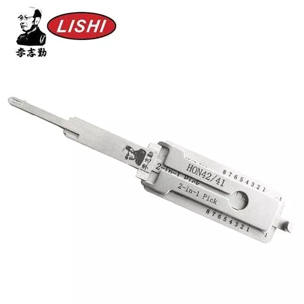 ORIGINAL LISHI - HON41 HON42 Honda Motorcycles / 8-Cut / 2-in-1 Pick & Decoder / AG