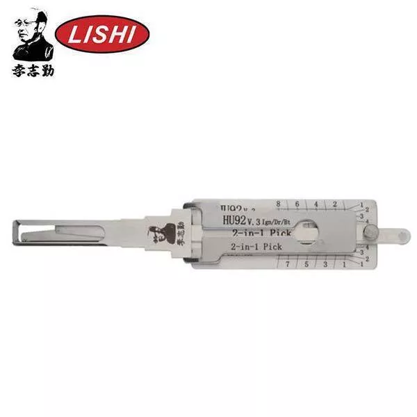 ORIGINAL LISHI - HU92 BMW / 2-in-1 Pick & Decoder / Twin Lifter