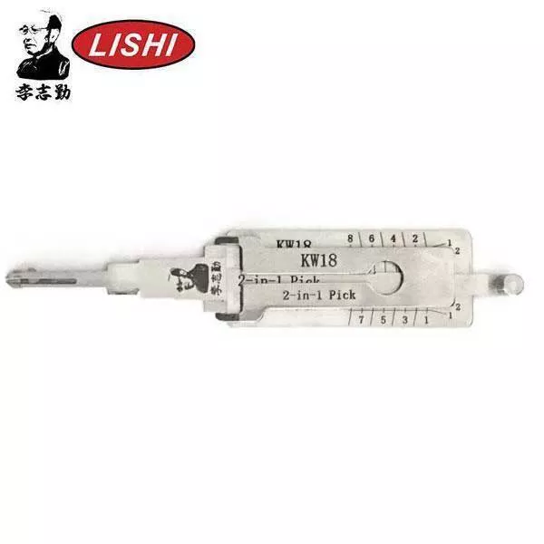 ORIGINAL LISHI - KW18 KA33 Kawasaki Motor Bikes / 2-in-1 Pick & Decoder / AG