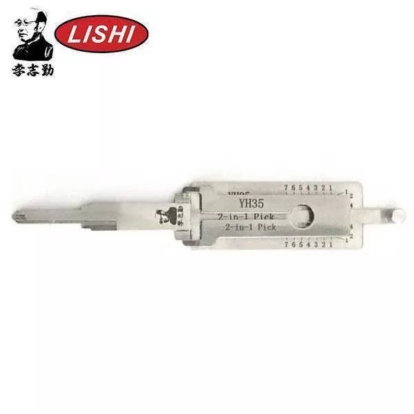 ORIGINAL LISHI - YH35 Yamaha Motor Bikes (REVERSE OF YH35R) / 2-in-1 Pick & Decoder / AG