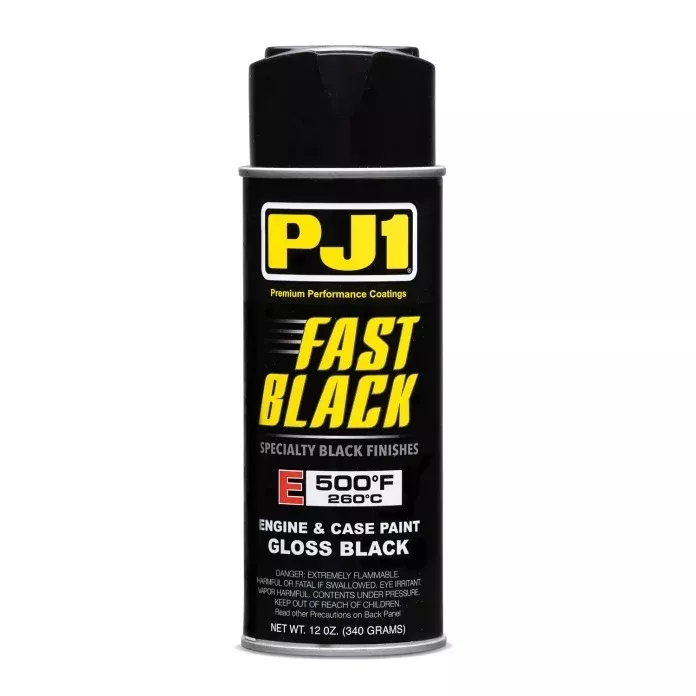 PJ1 Products - Engine Paint Gloss Black 500degF 11oz