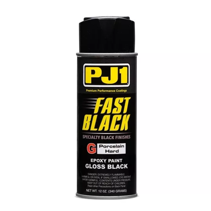 PJ1 Products - Gloss Black Epoxy Paint 250degF 11oz