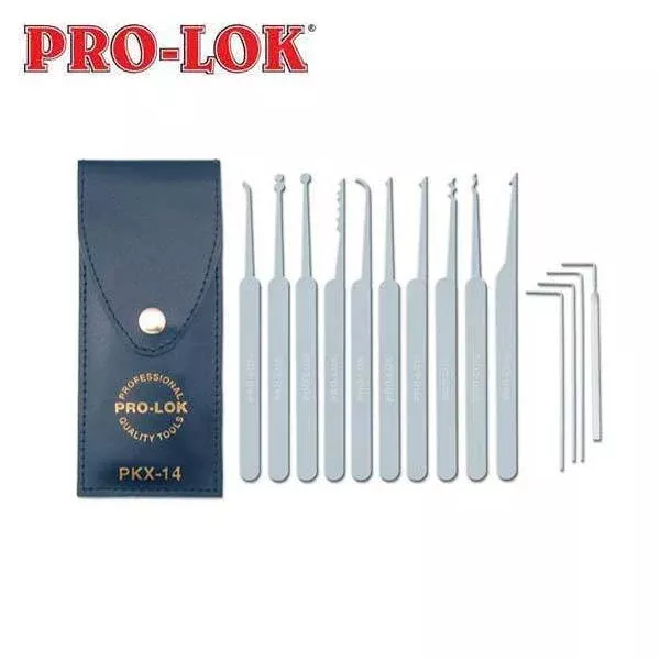 Pro-Lok - PKX Pick Set & Case - 14pc